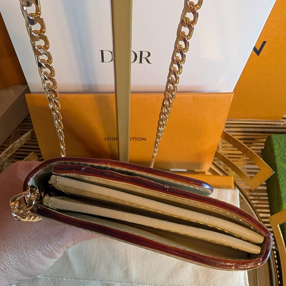 Louis Vuitton Suhali Portefeuille Le Favori Leather Bifold Long Wallet, Dust Bag